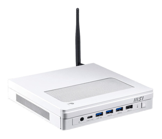 MSI PRO DP10 Pentium G7400 Barebone Biały - 1613165 - zdjęcie